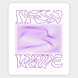 New Wave - Music Genre Sticker